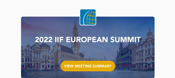 2022 IIF European Summit